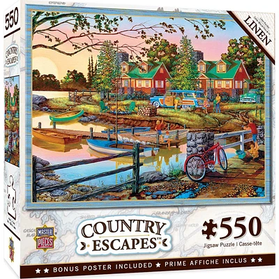 Country Escapes - Away From It All - 550 Piece Puzzle