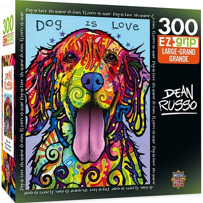 Dean Russo - Dog is Love - 300 Piece EZGrip Puzzle