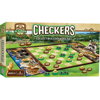 Jr Ranger - Checkers Board Game