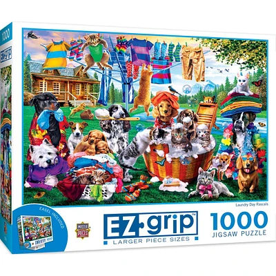 Laundry Day Rascals - 1000 Piece EZGrip Puzzle