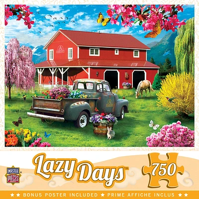 Lazy Days - A Farm's Alive - 750 Piece Puzzle