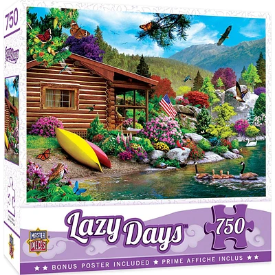 Lazy Days - Free to Fly - 750 Piece Puzzle