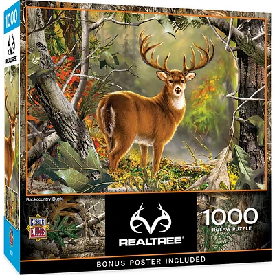 Realtree - Backcountry Buck - 1000 Piece Puzzle