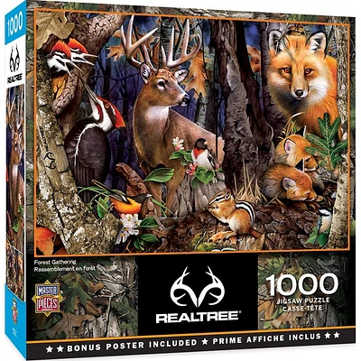 Realtree - Forest Gathering - 1000 Piece Puzzle