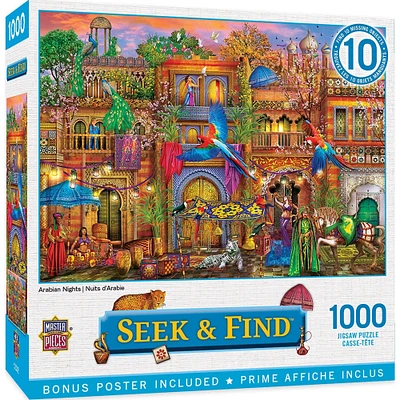Seek & Find - Arabian Nights - 1000 Piece Puzzle