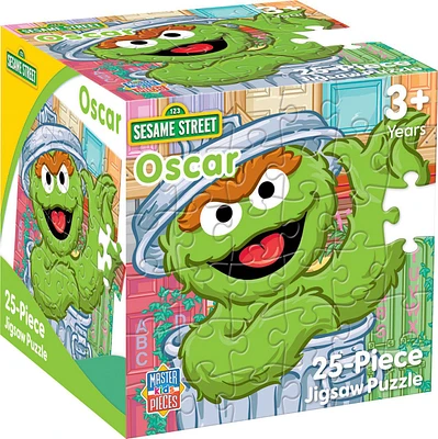 Sesame Street - Oscar - 25pc Cube Puzzle