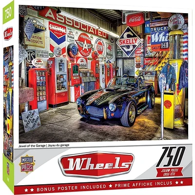 Wheels - Jewel of the Garage - 750 Piece Puzzle