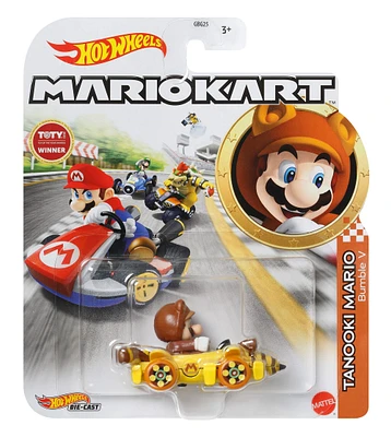 Hot Wheels Mario Kart - Tanooki Mario Bumble V