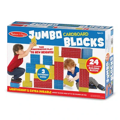 Jumbo Cardboard Blocks (24 pc)
