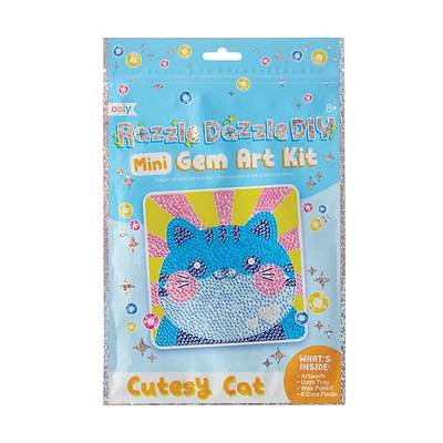 Razzle Dazzle DIY Gem Art Kit: Cutesy Cat