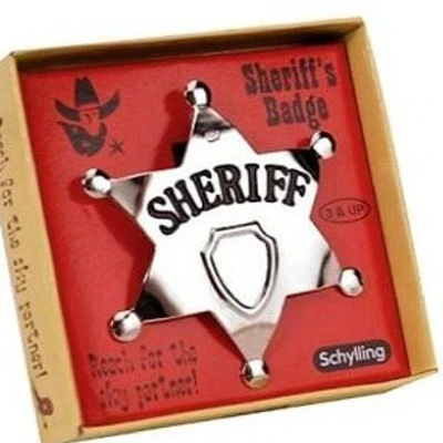 Metal Sheriff Badge