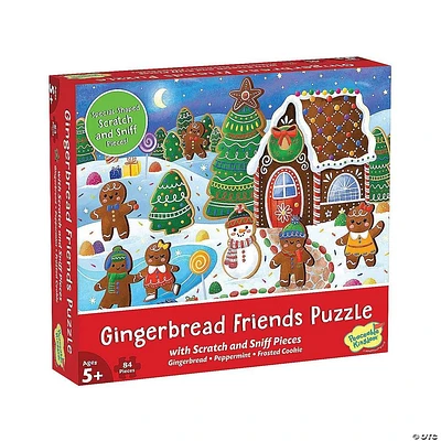 Gingerbread Friends Puzzle - Scratch & Sniff