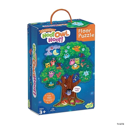 Hoot Owl Hoot Floor Puzzle -50 Pieces