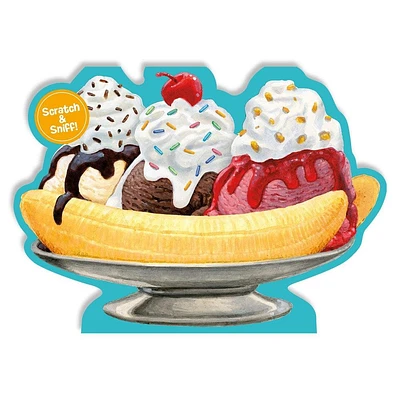 Scratch & Sniff Birthday Card - Banana Split