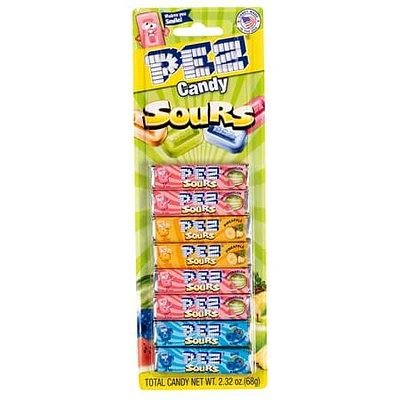 Pez - Sourz Candy Refills - 8 Pack