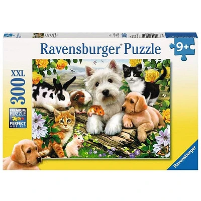 Happy Animal Buddies - 300 Piece XXL Puzzle