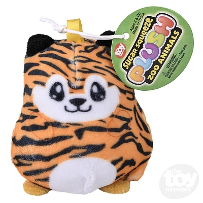 2.75" Sugar Squeeze Plush Zoo Assortment