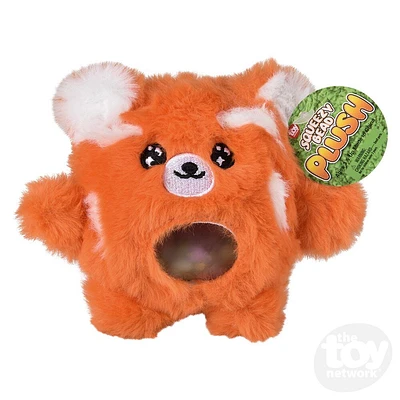 3" Red Panda Squeezy Bead Plush