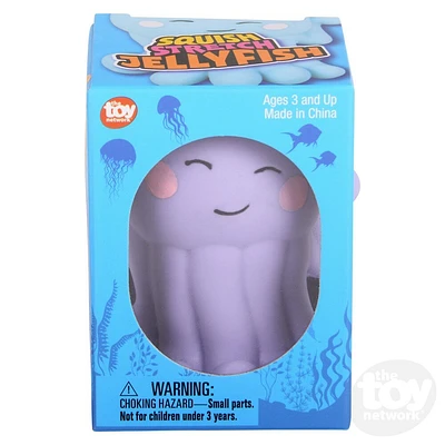 3" Squish And Stretch Jellyfish