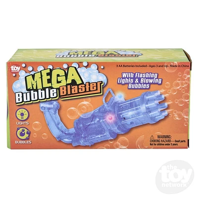 8" Light-Up Gatling Bubble Blaster