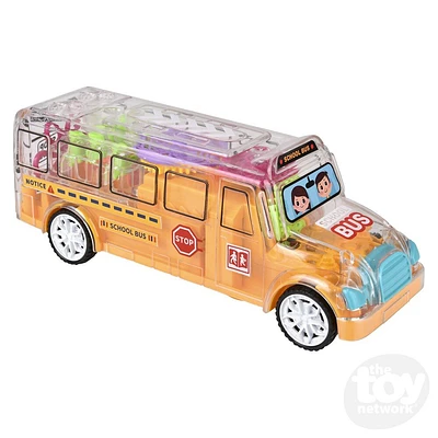 8" Light-Up Transparent Bus