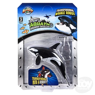 Orca Robot Action Figure