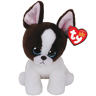 Beanie Baby - Portia Brown and White Terrier  - 8" Small