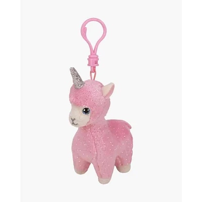 Beanie Boo's - Lana the Pink Llama - 5" Clip