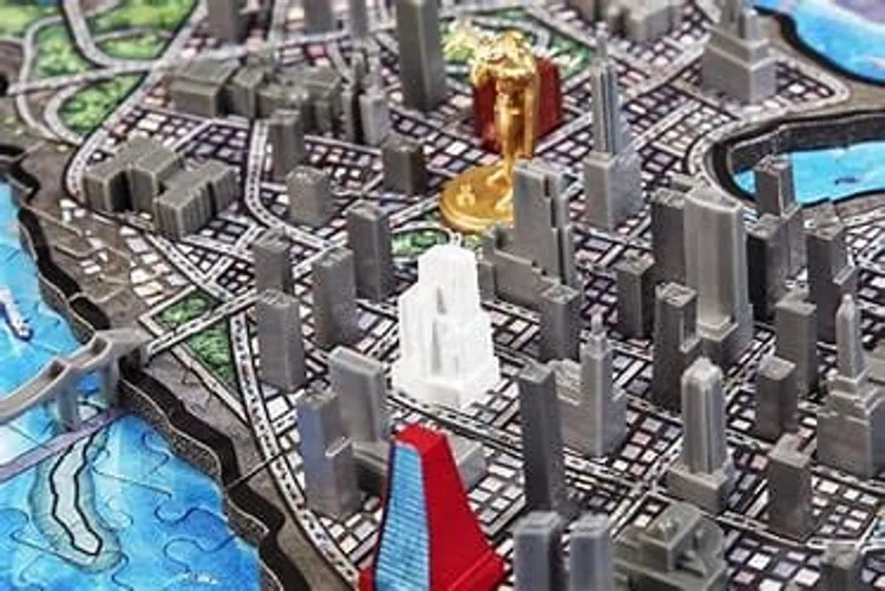 4D Puzzle - Superman Mini Metropolis - 833 Piece Puzzle