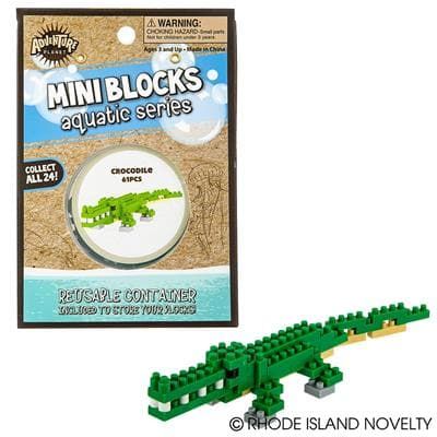 Mini Blocks - Crocodile 61 Pieces - Legacy Toys