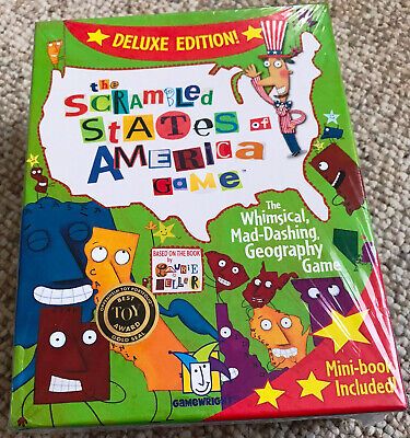 The Scrambled States of America Game Deluxe Edition - Legacy Toys
