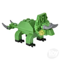 3" Building Block Dinosaur Contained In Egg