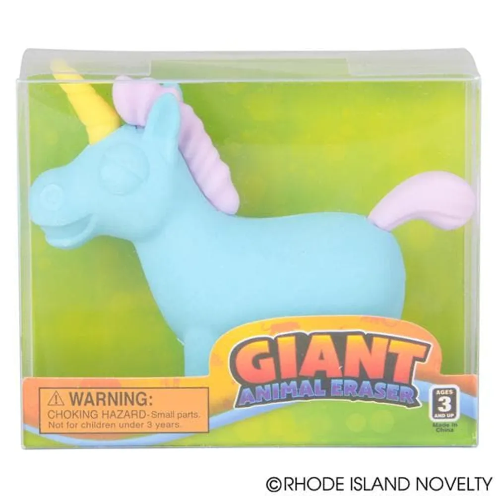 3D Giant Unicorn Eraser