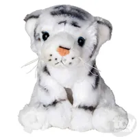 8'' Animal Den White Tiger