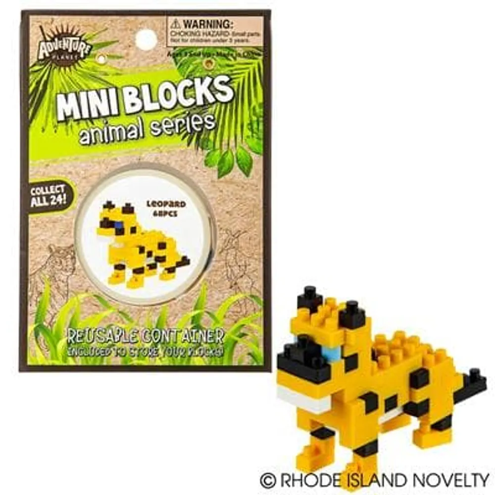 Mini Blocks - Leopard 68 Pieces