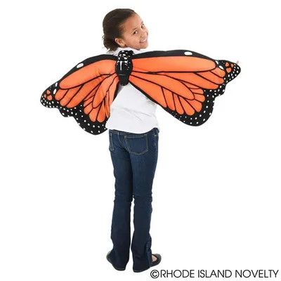 Plush Monarch Butterfly Wings