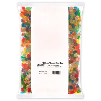 12 Flavor Gummi Bear Cubs 5 lb. Bag