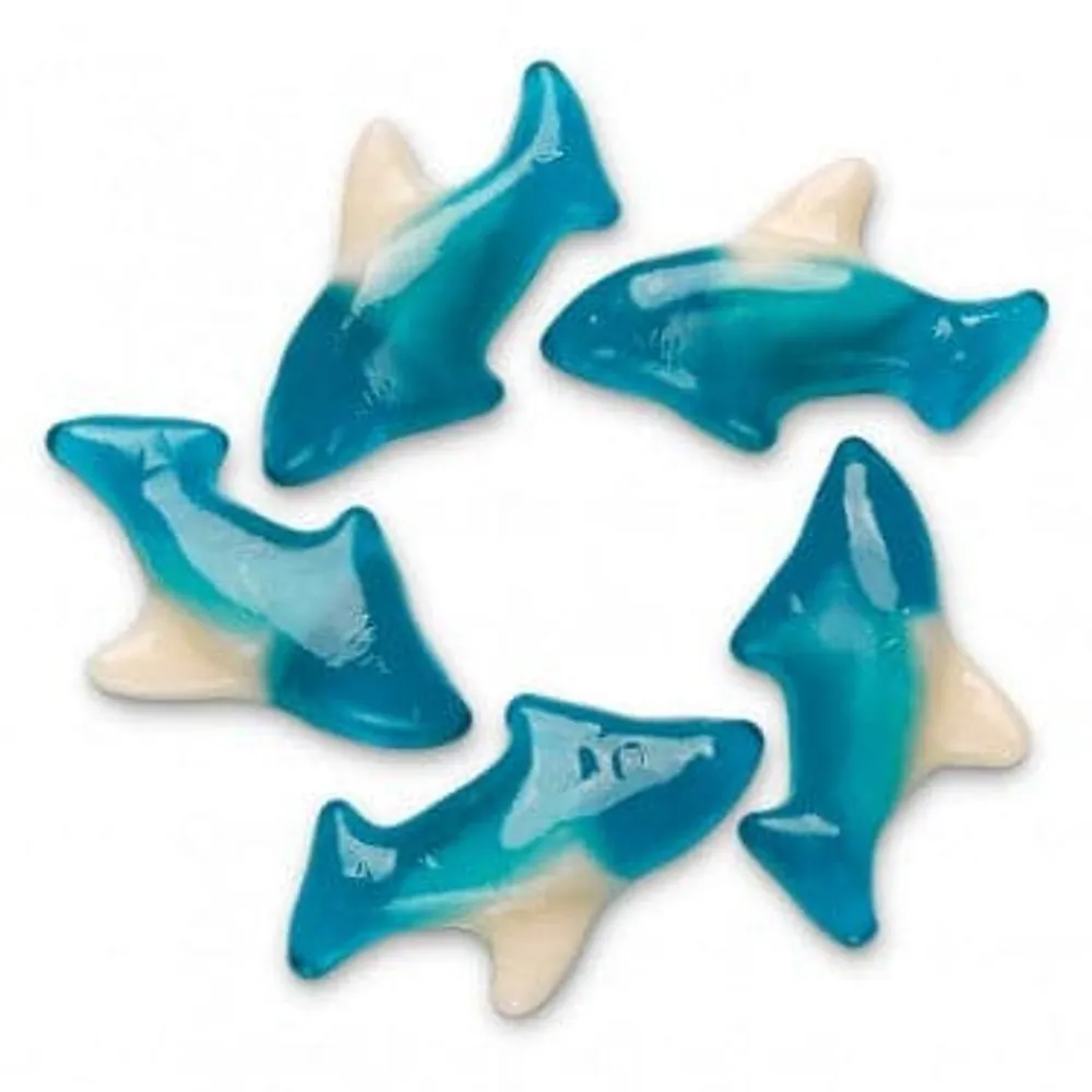 Blue Gummi Sharks 5 lb. Bag
