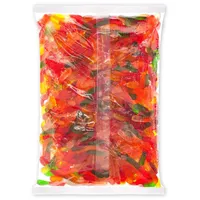 Mini Assorted Fruit Gummi Worms 5 lb. Bag