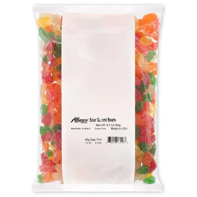 Sour Gummi Bears 4.5 lb. Bag