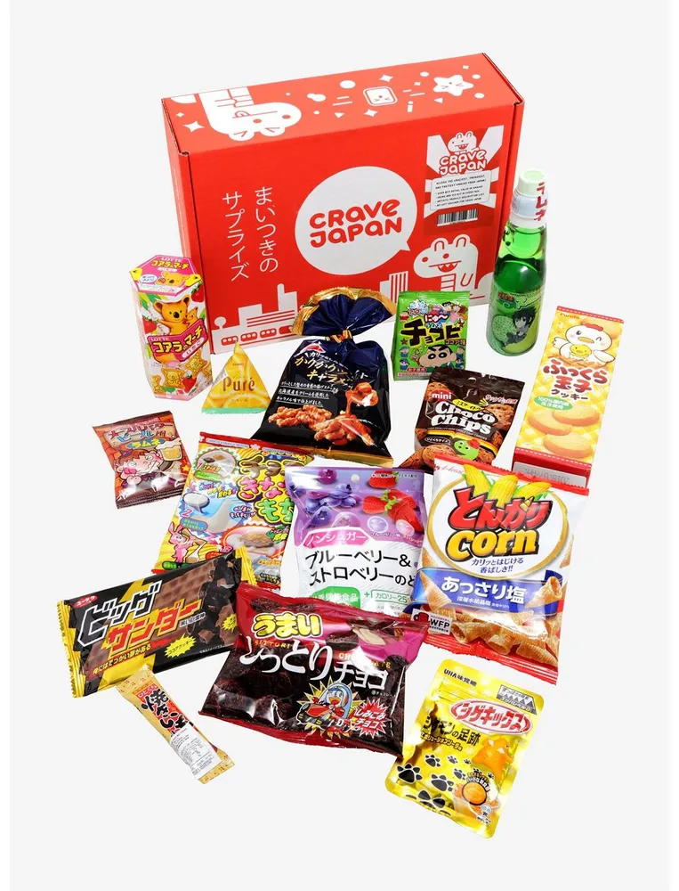 CRAVE JAPAN Japanese Snack Crate