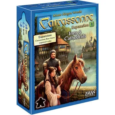 Carcassonne Expansion 1: Inns and Cathedrals New Edition