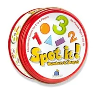 Spot It! Card Game - Numbers & Shapes