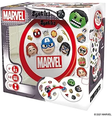 Spot It! Marvel Emoji Box