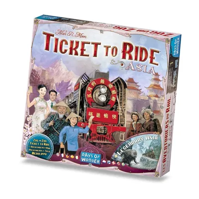 Ticket to Ride - Map Collection 1: Asia