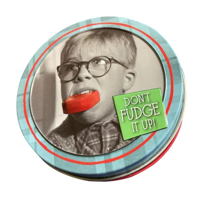 A Christmas Story - Don't Fudge Up Sour Cherry Candy Tin