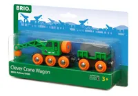 Brio Clever Crane Wagon