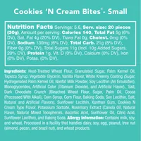 Cookies 'N Cream Bites Small Jar