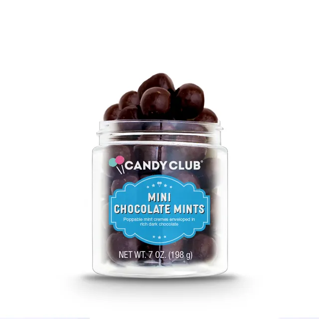Dark Chocolate Mint M&M's Tub, American Chocolate