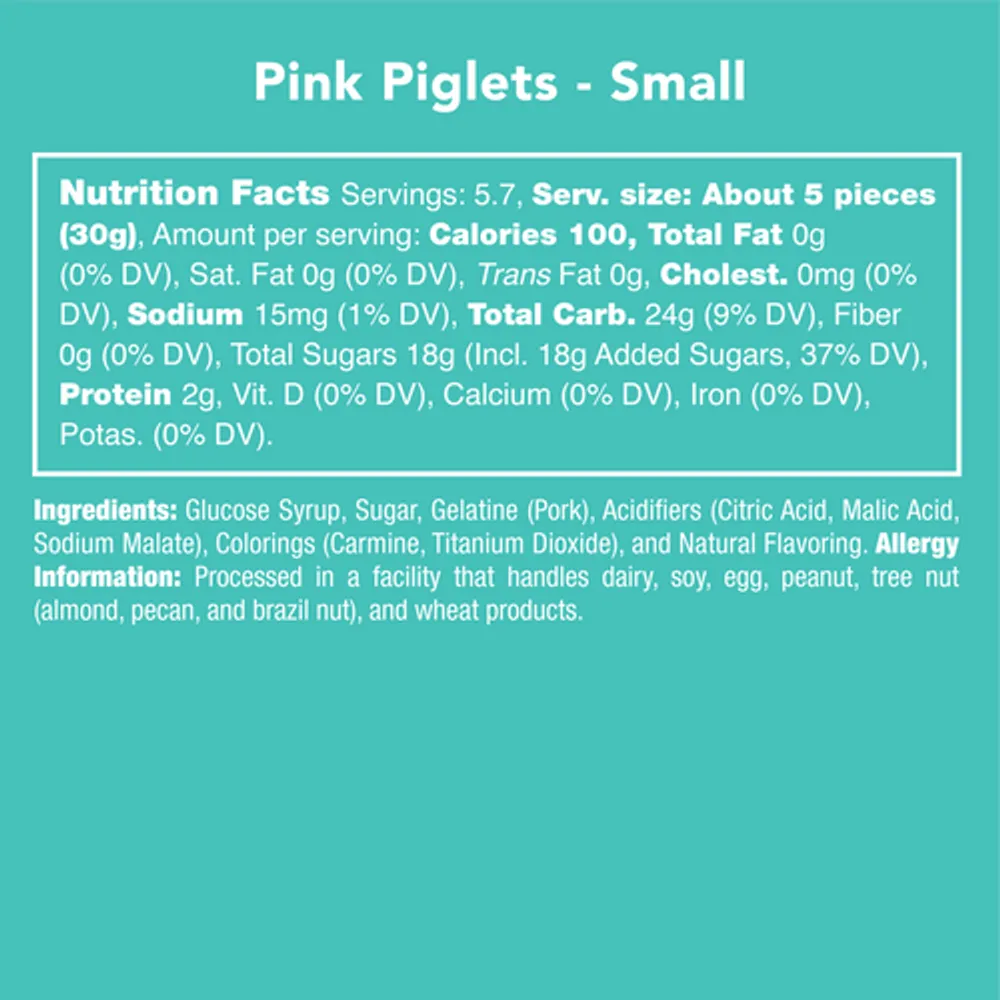 Pink Piglets Small Jar